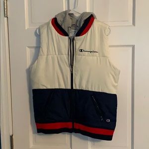 Champion hooded vest